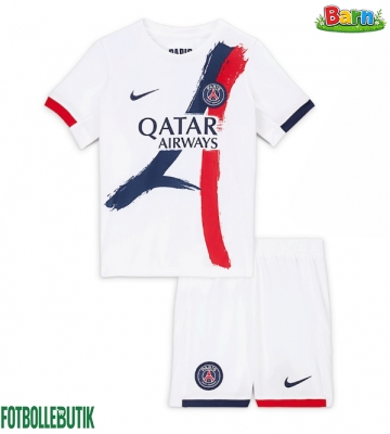 Paris Saint-Germain Bortaställ Barn 2025-26 Kortärmad (+ Korta byxor)